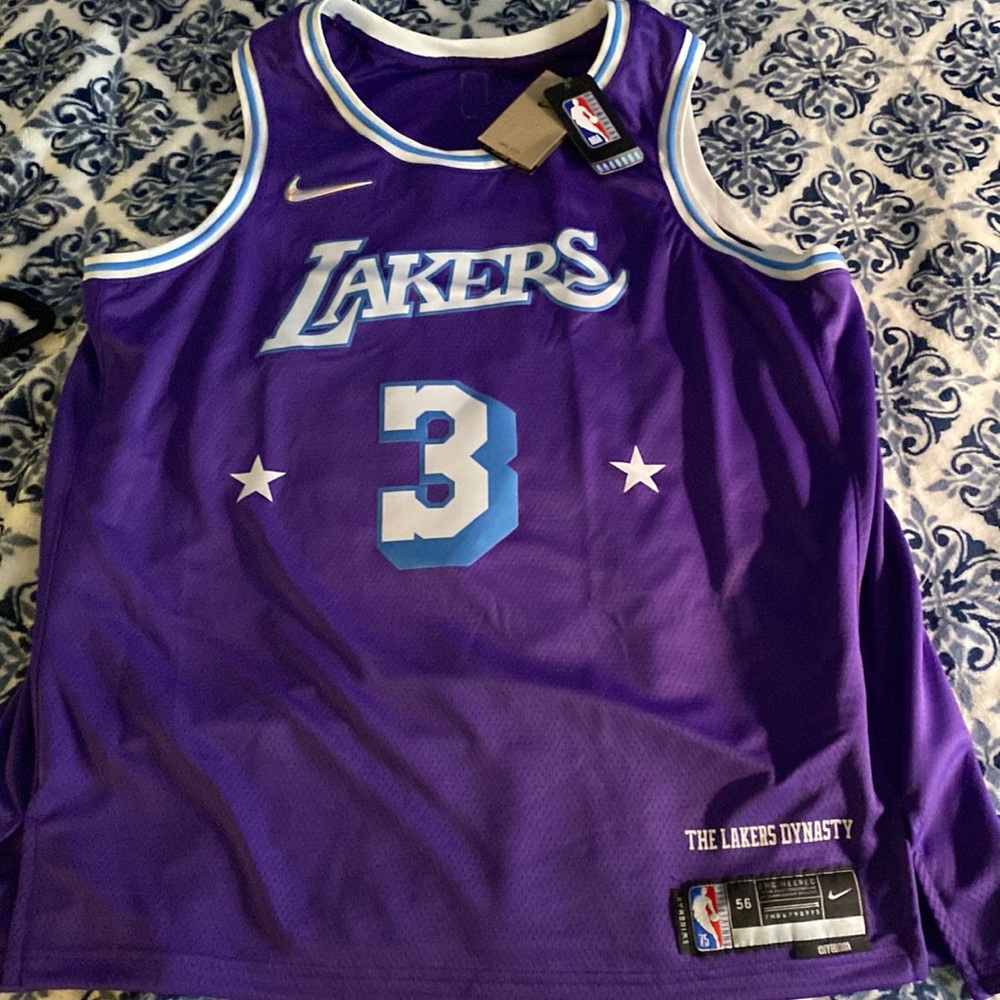 Nike La Lakers Jersey #3 Davis _ XXL
